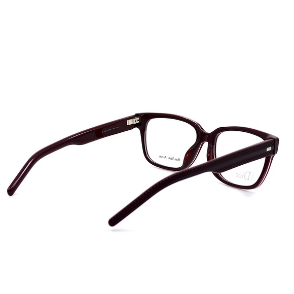 DIOR BLACK TIE189F 98P BURGUNDY AUTHENTIC EYEGLASSES - Picture 7 of 12